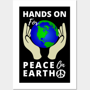 Hands On For Peace On Earth Posters and Art